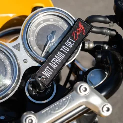 Not Afraid To Get Dirty - Motorcycle Keychain^Moto Loot Clearance