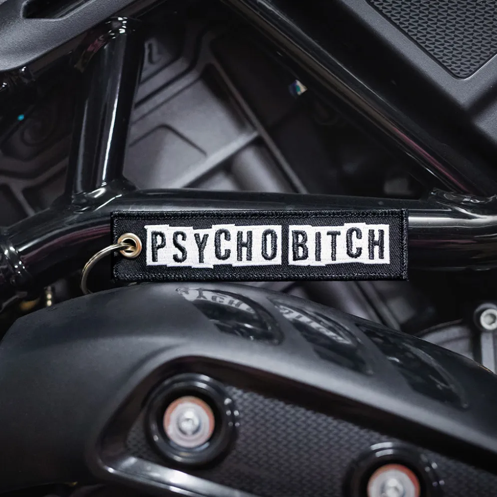 Psycho Bitch - Motorcycle Keychain^Moto Loot Hot