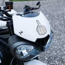 Reflective Motorcycle Sticker - Fuck You (2 Pack)^Moto Loot New