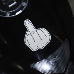 Reflective Motorcycle Sticker - Fuck You (2 Pack)^Moto Loot New