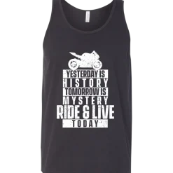 Ride & Live Today Tank Top^CustomCat Hot