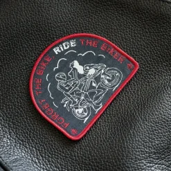 Ride The Biker - Motorcycle Patch^Moto Loot Clearance