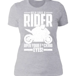 SAVE A RIDER LADIES T-SHIRT^CustomCat Discount