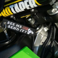 See Me Send It? - Dirt Bike Keychain^Moto Loot Clearance