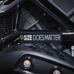 Size Does Matter - Motorcycle Keychain^Moto Loot Discount