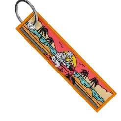 Skull Beach Rider - Motorcycle Keychain^Moto Loot Sale