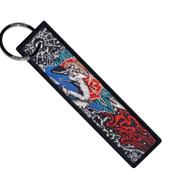 Skull Cap Rider - Motorcycle Keychain^Moto Loot Clearance