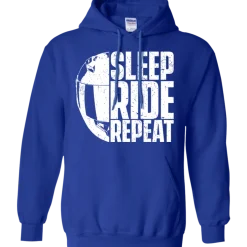 Sleep Ride Repeat Hoodie^CustomCat Best