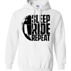 Sleep Ride Repeat Hoodie^CustomCat Best
