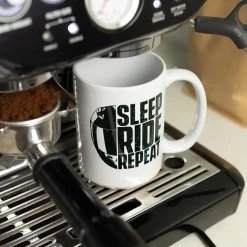 Sleep Ride Repeat - Motorcycle Mug^CustomCat Hot