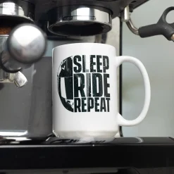 Sleep Ride Repeat - Motorcycle Mug^CustomCat Hot