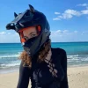 Small Horns Black - Motorcycle Helmet Accessory^Moto Loot