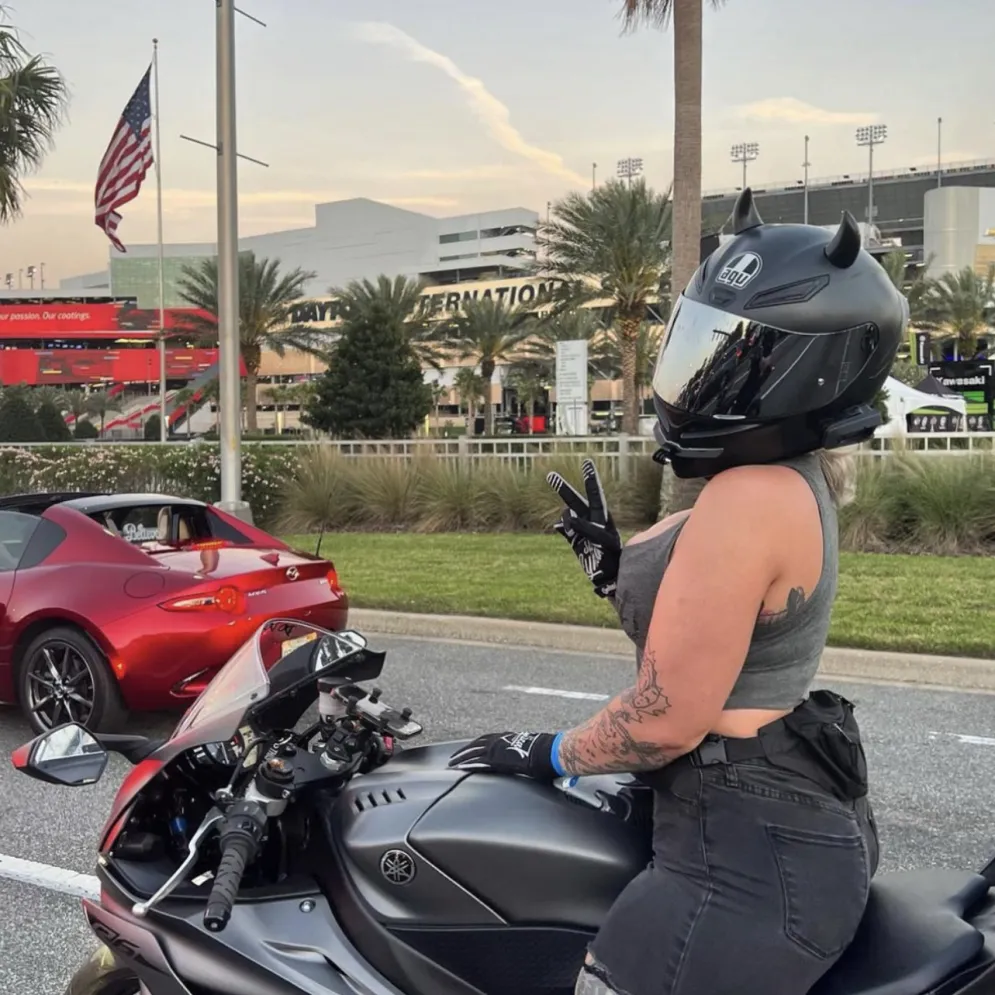 Small Horns Black - Motorcycle Helmet Accessory^Moto Loot