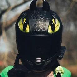 Small Horns Black - Motorcycle Helmet Accessory^Moto Loot