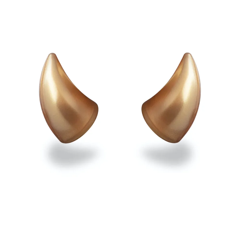 Small Horns Gold - Motorcycle Helmet Accessory^Moto Loot Discount