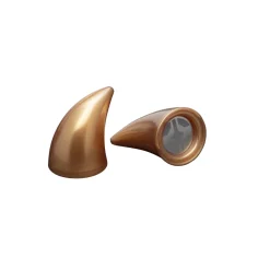 Small Horns Gold - Motorcycle Helmet Accessory^Moto Loot Discount
