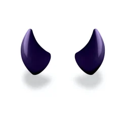 Small Horns Purple - Motorcycle Helmet Accessory^Moto Loot Hot