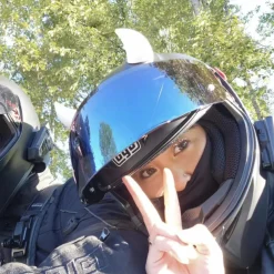 Small Horns White - Motorcycle Helmet Accessory^Moto Loot Hot