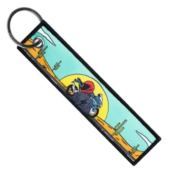 Sunset Rider - Motorcycle Keychain^Moto Loot Clearance