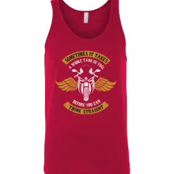 Think Straight Tank Top^CustomCat Sale