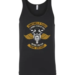 Think Straight Tank Top^CustomCat Sale