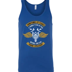 Think Straight Tank Top^CustomCat Sale