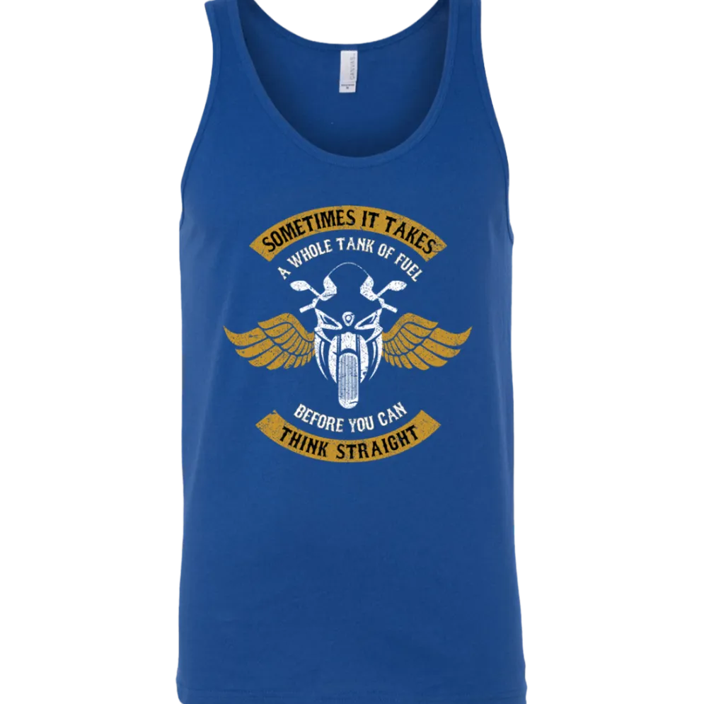 Think Straight Tank Top^CustomCat Sale