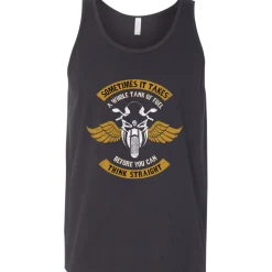 Think Straight Tank Top^CustomCat Sale