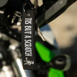 Tis But A Scratch - Dirt Bike Keychain^Moto Loot New