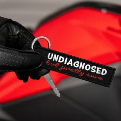 Undiagnosed But Pretty Sure - Motorcycle Keychain^Moto Loot Hot