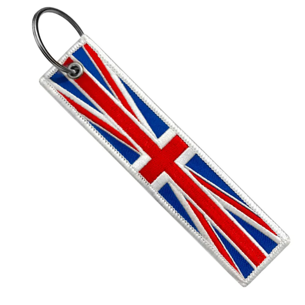 United Kingdom Flag - Motorcycle Keychain^Moto Loot