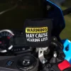 Warning May Cause Hearing Loss - Reservoir Cover^Moto Loot