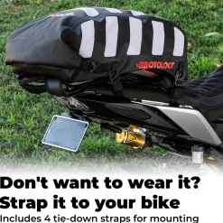 Waterproof Motorcycle Backpack - (Glowrider) Reflective^Moto Loot Sale