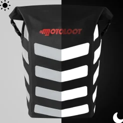 Waterproof Motorcycle Backpack - (Glowrider) Reflective^Moto Loot Sale