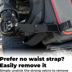 Waterproof Motorcycle Backpack - Blackout^Moto Loot Online