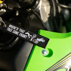 Where'D That Tree Come From? - Dirt Bike Keychain^Moto Loot Clearance