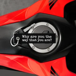 Why Are You The Way That You Are? - Motorcycle Keychain^Moto Loot Discount