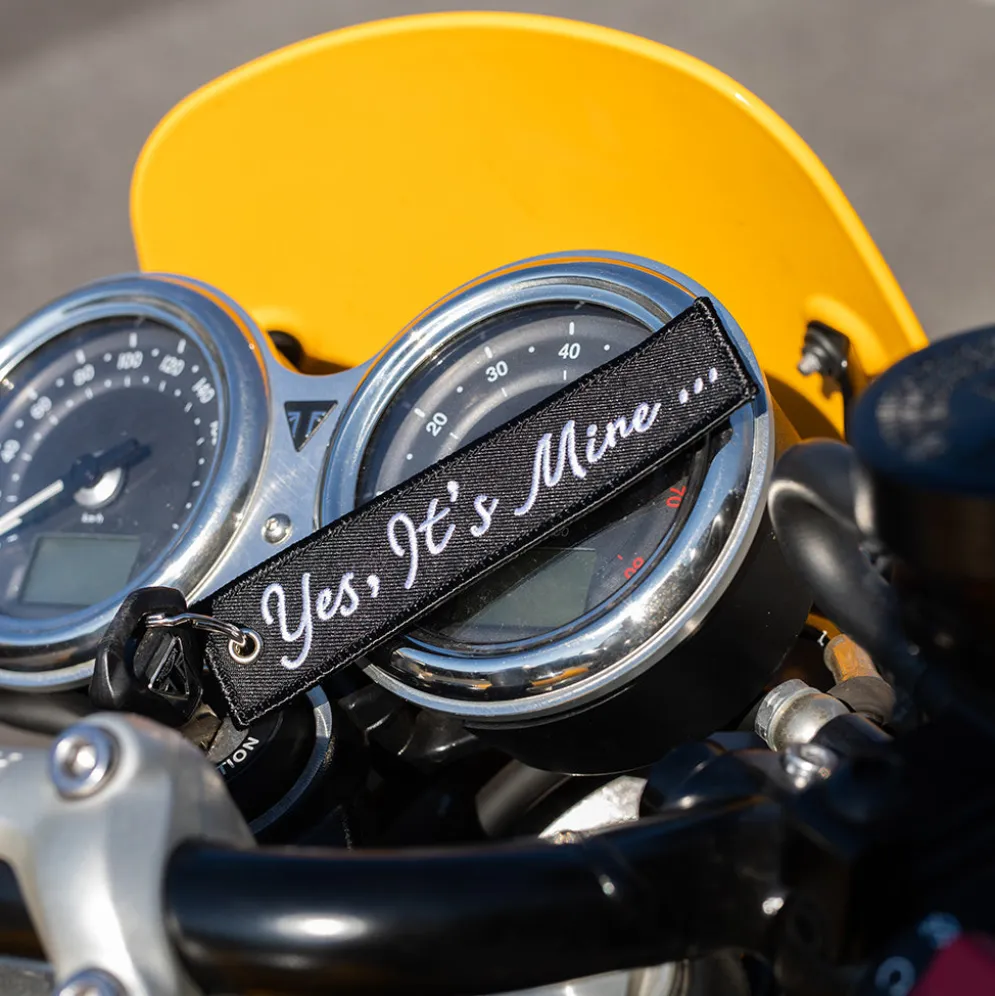 Yes, It'S Mine - Motorcycle Keychain^Moto Loot New